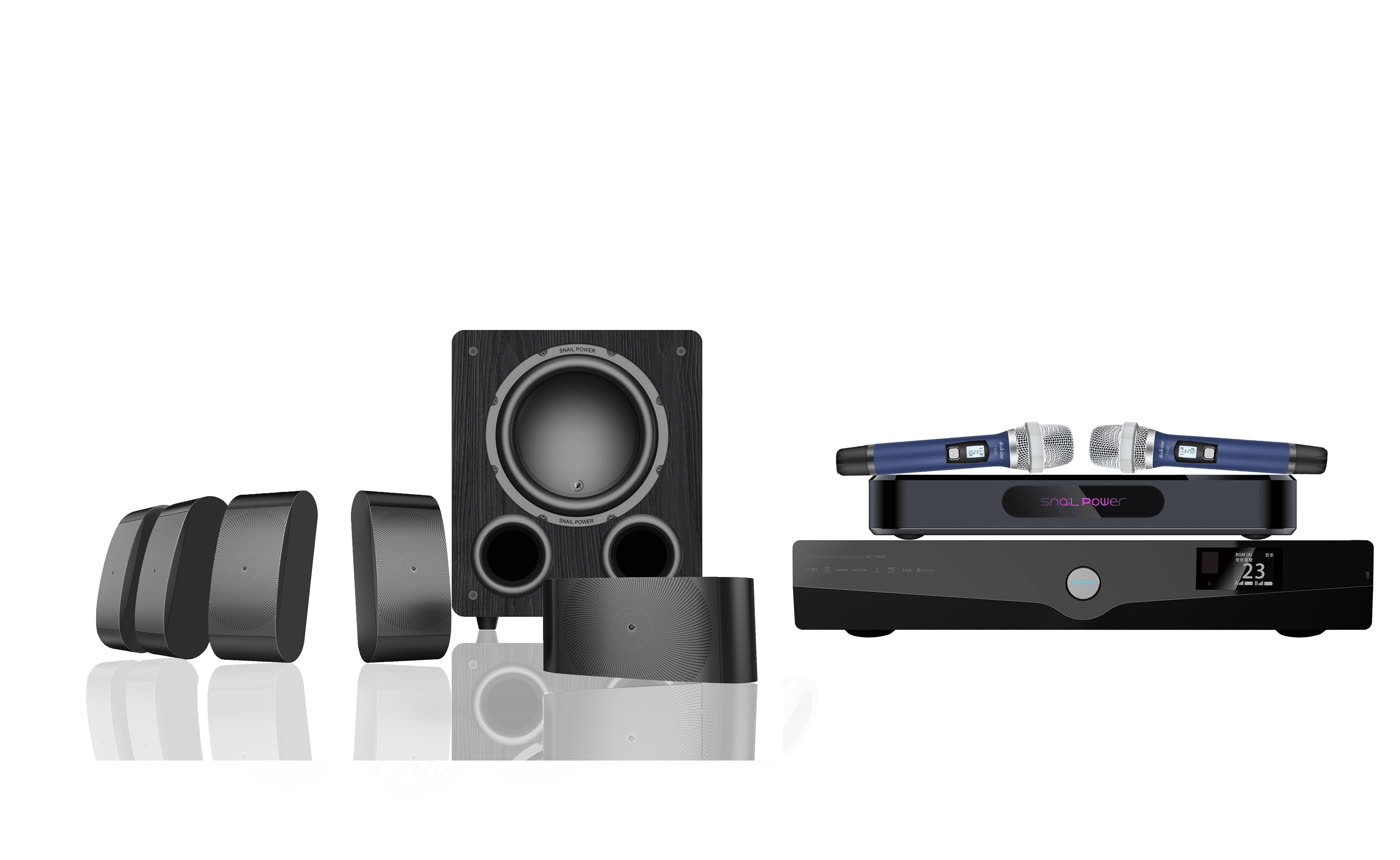 Professional-Grade Speaker Unit: High-power dual neodymium-iron-boron external m